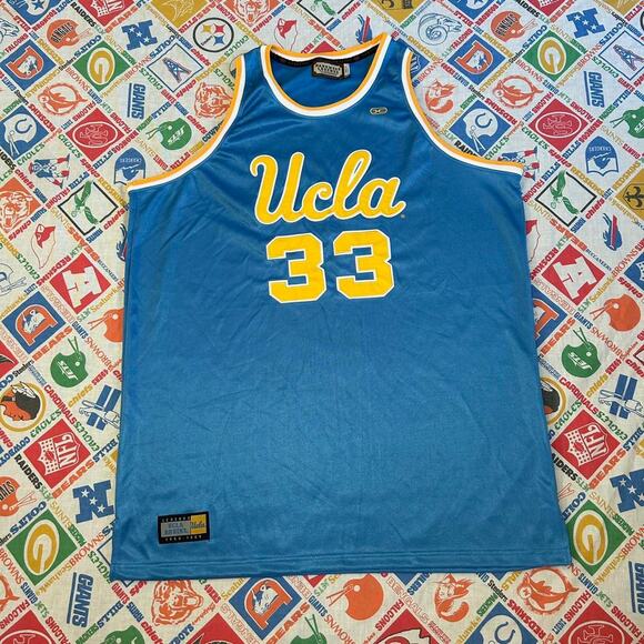 vintage 90s ucla number 33 kareem abdul-jabbar jersey size 4x-large - Picture 1 of 7